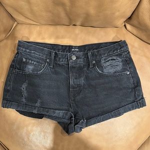 GRLFRND denim shorts